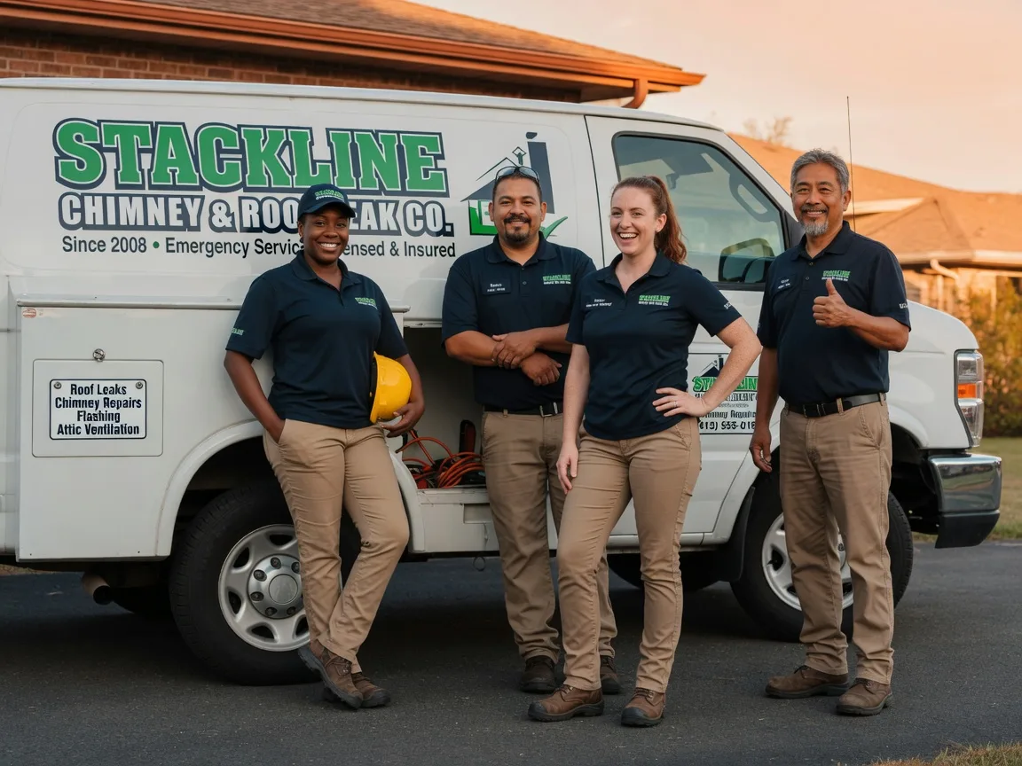 Chimney flashing repair company in Mount Vernon, MO